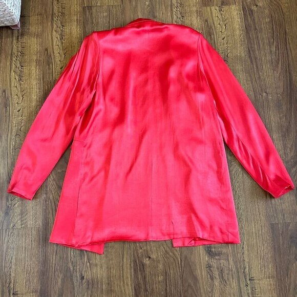 Fame and Partners x Free People Axel silky blazer - Picture 4 of 7